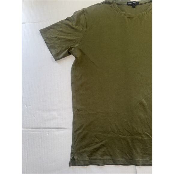 Robert Barakett Men's XXL Dark Green Tee Modern Casual Short Sleeve - Picture 3 of 7